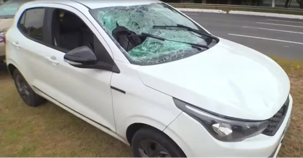 imagem colorida gari atropelado salvador