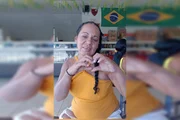 Segundo testemunha, um homem foi visto arrastando o corpo de Janaína para a chácara antes de fugir do local
