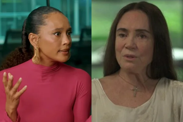 Taís Araujo comenta encontro com Regina Duarte e polêmicas políticas