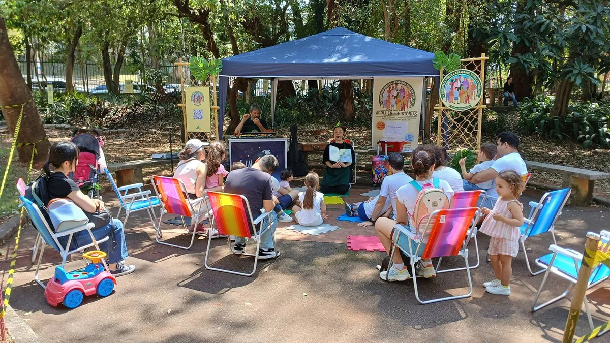 Mediação de Leituras no Parque Mediação de Leituras no Parque