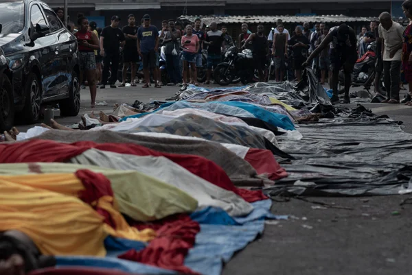 Mortos na operação no Complexo da Penha