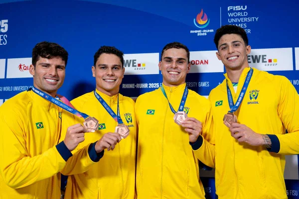 Primeira medalha jogos mundiais universitarios - Metrópoles