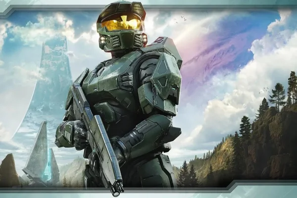 Imagem colorida do game Halo: Campaign Evolved - Metrópoles