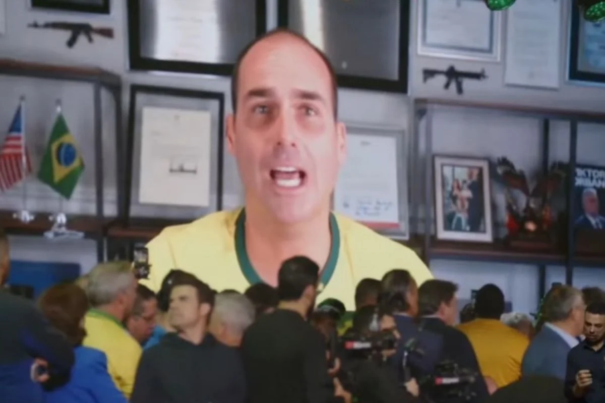 Vídeo do deputado Eduardo Bolsonaro na convenção do PL em São Paulo Vídeo do deputado Eduardo Bolsonaro na convenção do PL em São Paulo