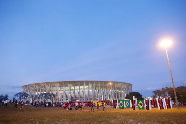 estadio mane garrincha futebol jogo bola