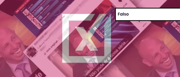 Captura de tela de vídeo do TikTok com etiqueta de conteúdo falso