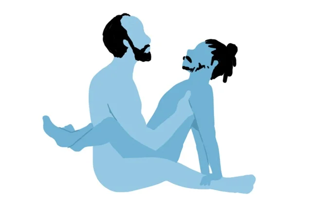 A posição flor de lótus possibilita, além de uma boa sentada, a conexão entre o casal A posição flor de lótus possibilita, além de uma boa sentada, a conexão entre o casal