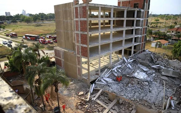 Laudo aponta erro grave em obra que caiu e fez vítima em Vicente Pires