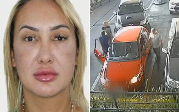 imagem colorida agiota morta em posto goias dívida