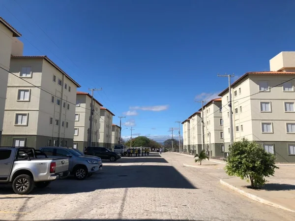 Unidades habitacionais foram inauguradas por Bolsonaro dois dias antes