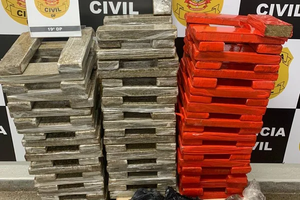 Apreensão de maconha em Ceilândia