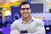 Foto do empresário em um evento 