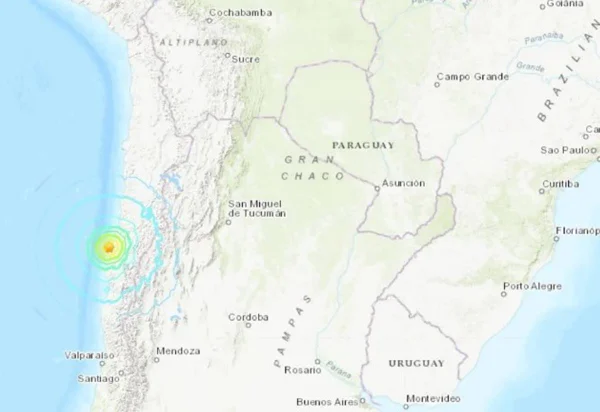 Após tremor de magnitude 7.5 no sul, novo abalo atinge norte do Chile