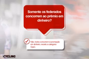 Somente os federados concorrem ao prêmio em dinheiro?