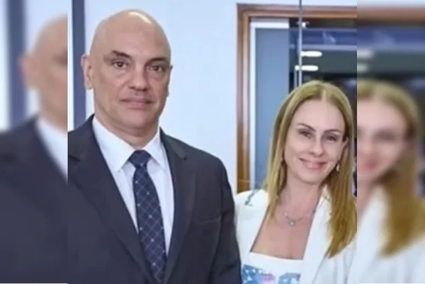 A esposa do ministro Alexandre de Moraes, do Supremo Tribunal Federal (STF), a advogada Viviane Barci