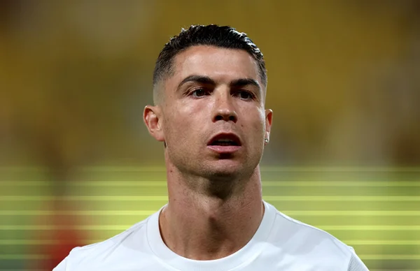 Imagem colorida de Cristiano Ronaldo - Metrópoles