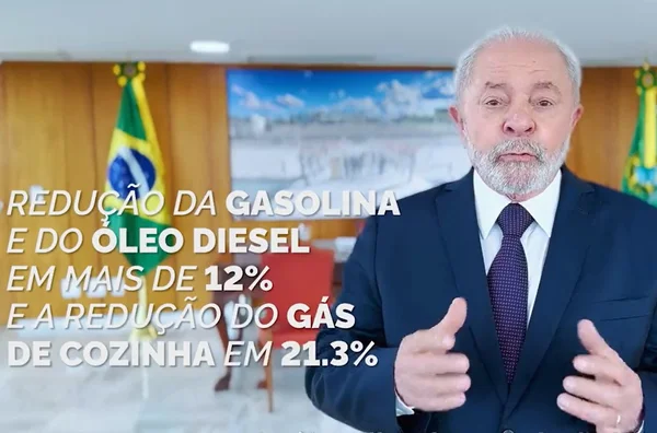 print Lula falando da gasolina