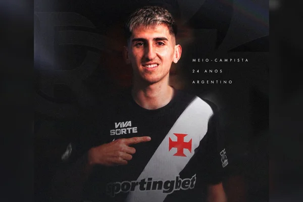 Vasco anuncia a contratação de Alan Lescano, ex-Argentinos Juniors
