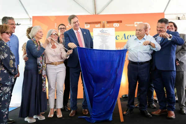 Ibaneis inaugura polo de educação do Senac na Candangolândia
