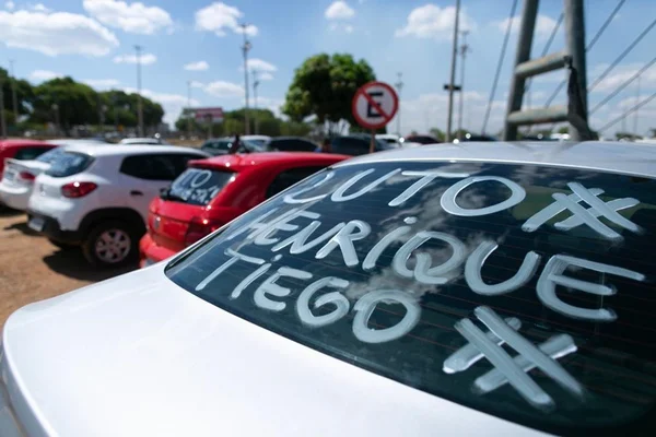 Motoristas de app voltam a protestar contra insegurança no DF