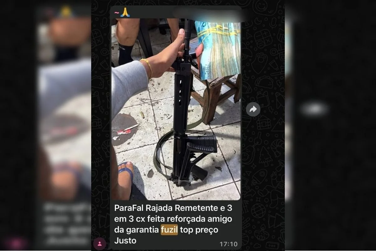 “Garantia e preço top”: CV e TCP fazem feirão de fuzis em grupo de zap - imagem 5 “Garantia e preço top”: CV e TCP fazem feirão de fuzis em grupo de zap - imagem 5