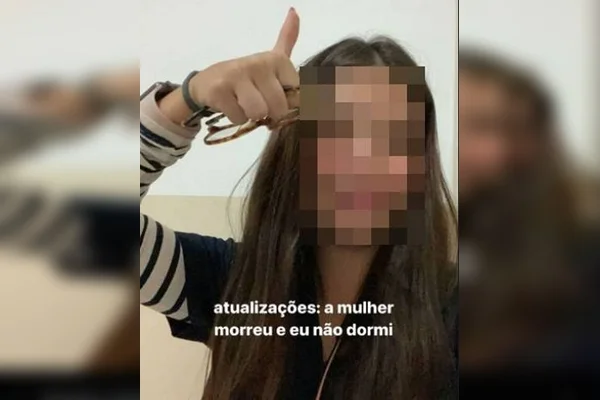 Aluna de medicina reclama de paciente: “A mulher morreu e não dormi”
