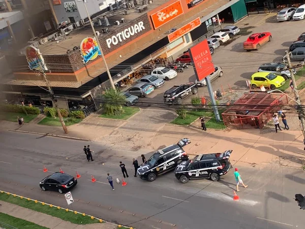 Briga de trânsito no DF