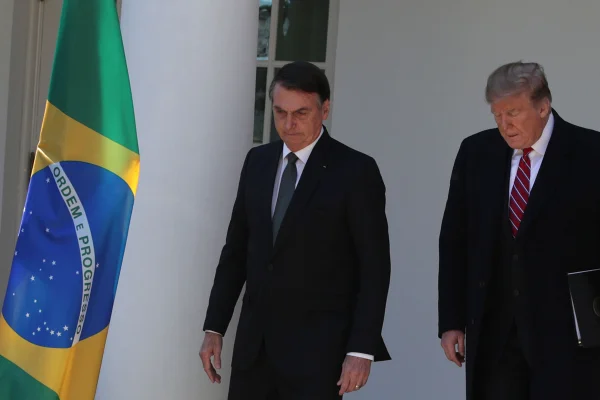 Bolsonaro e trump--