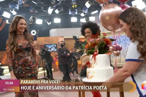 Patrícia Poeta no Encontro