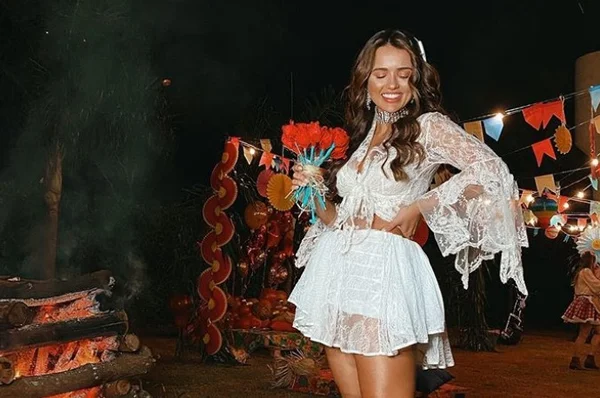 Rafa Kalimann rebate críticas sobre festa junina: “Sem aglomerações”