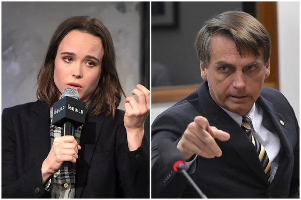 Ellen Page entrevista Jair Bolsonaro no documentário “Gaycation”
