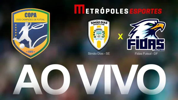 Copa dos Campeões de Futsal: veja como foi Simão Dias x Fidas Futsal