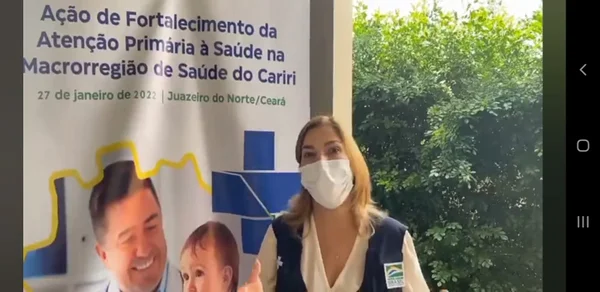 Secretária Mayra Pinheiro, do Ministério da Saúde, a "capitã cloroquina"
