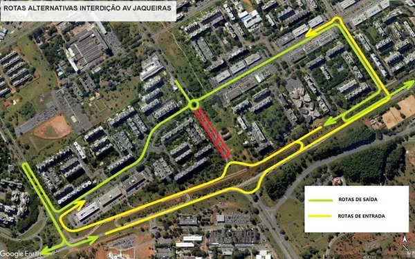 Avenida do Sudoeste será interditada para obras no viaduto da Epig