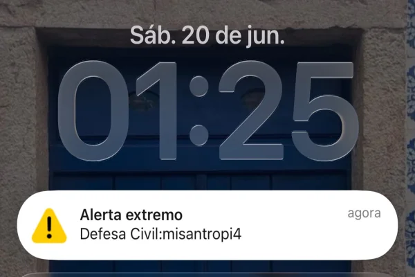 Alerta da Defesa Civil: o que é misantropia?