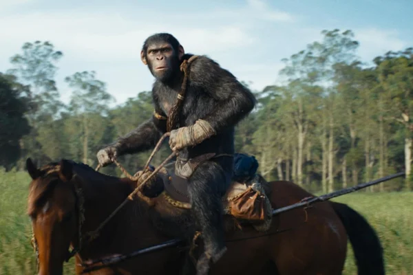 Cena do filme O Planeta dos Macacos: O Reinado - Metrópoles