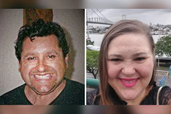 Imagem colorida mostra pai da corretora morta em Florianópolis - Metrópoles
