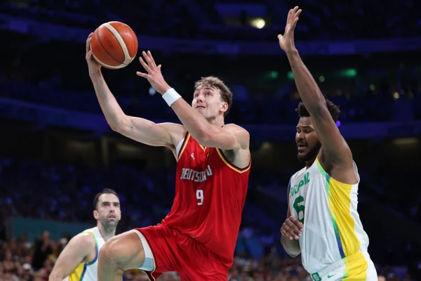 Time Brasil foi derrotado pela Alemanha no basquete