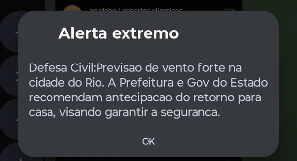 Alerta extremo da Defesa Civil no Rio devido ao ciclone-bomba - Metrópoles