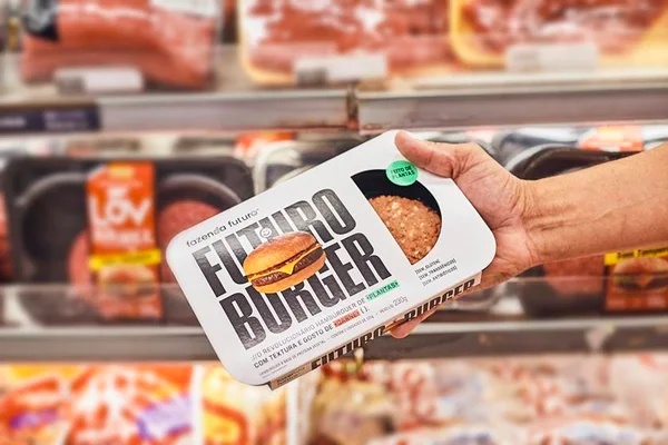 The Black Beef vende sanduíche preparado com hambúrguer Futuro