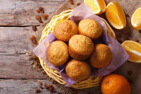 muffin de laranja