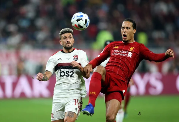 Van Dijk Flamengo e Liverpool