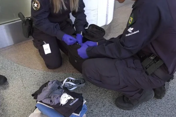 Passageiro preso com cocaína no Aeroporto de Brasília