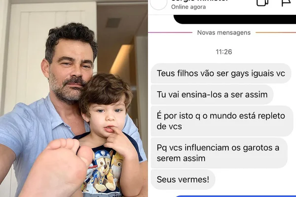 Carmo Dalla Vecchia expõe ataque homofóbico contra filho de três anos