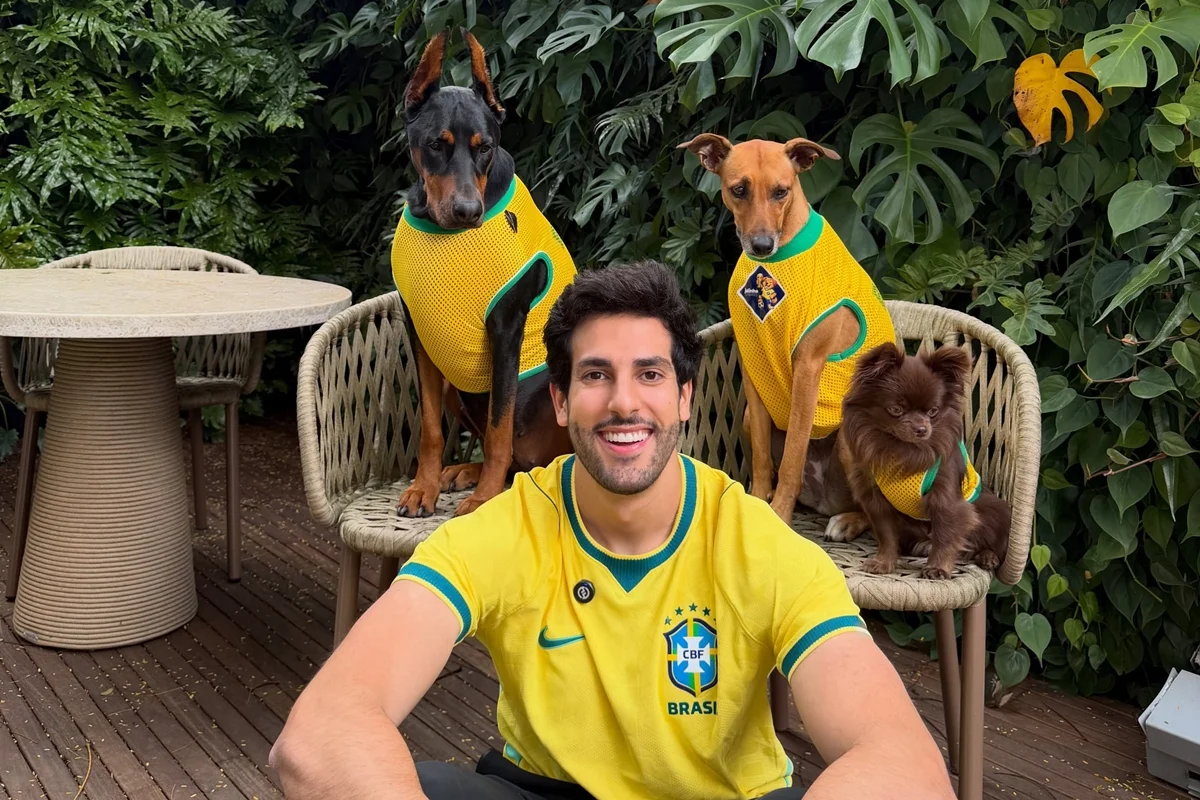 Julinho Casares é ativista da causa animal Julinho Casares é ativista da causa animal