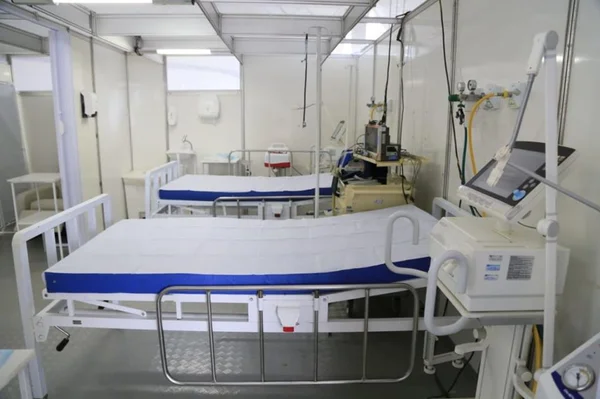 Macas que serão usadas no atendimento de pessoas com problemas respiratórios