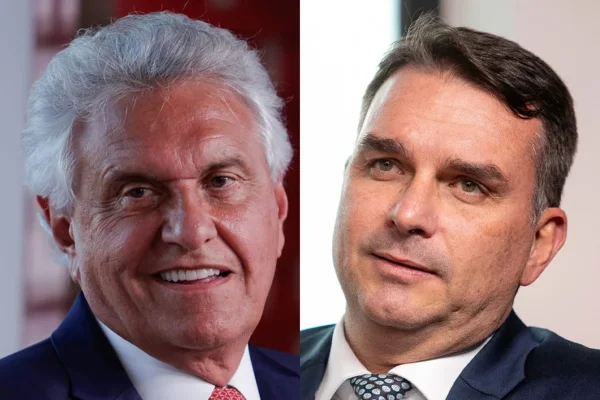Imagem colorida, Caiado cobra explicações públicas de Flávio sobre relação com Vorcaro - Metrópoles