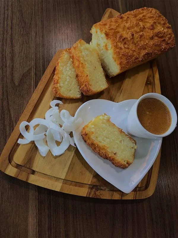 Bolo de mandioca