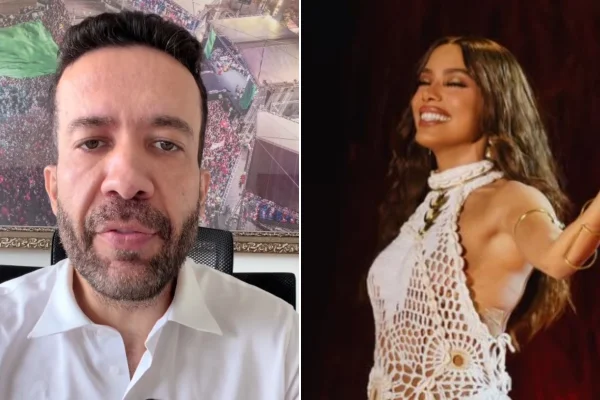 André Janones e Anitta