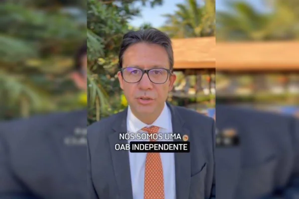 Presidente da OAB-DF critica vídeo de Ibaneis e oposição resgata nomeação no GDF